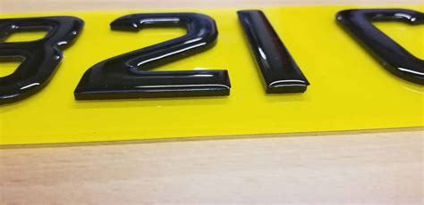 4d gel car digits|4D Gel Number Plates Letters .